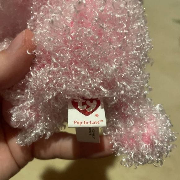 TY Beanie Baby Pup In Love - Picture 3 of 5